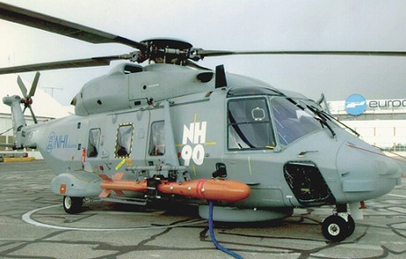 Il missile Marte MK2/S installato su un NH90
